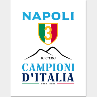 Napoli Champions Serie A 2022-2023 Posters and Art